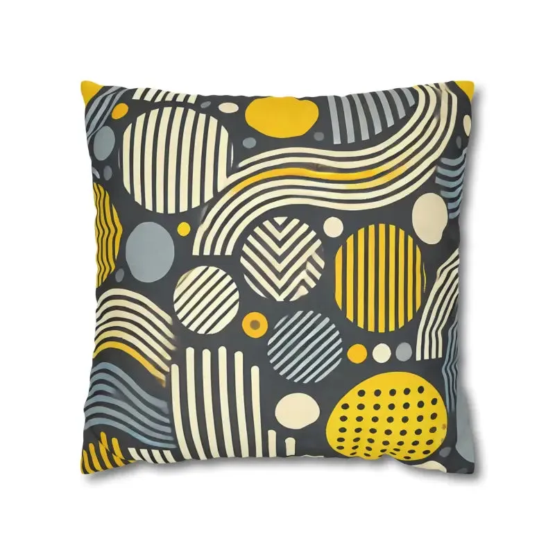 Modern Geometric Pillowcase Spun Polyester Home Decor