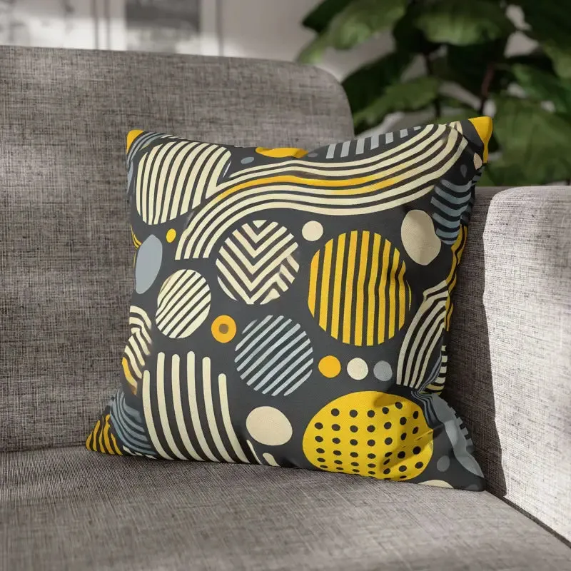 Modern Geometric Pillowcase Spun Polyester Home Decor