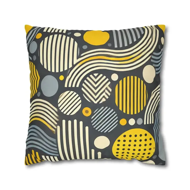 Modern Geometric Pillowcase Spun Polyester Home Decor