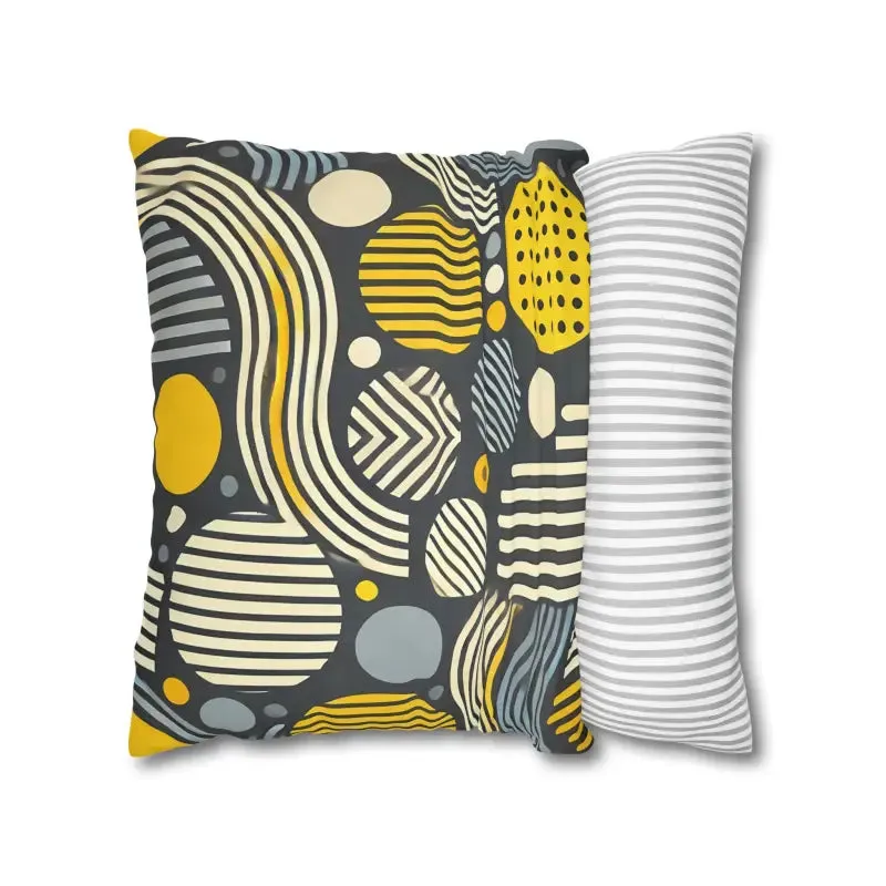 Modern Geometric Pillowcase Spun Polyester Home Decor
