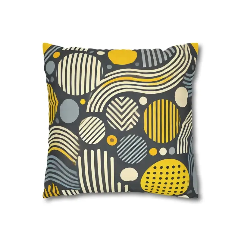 Modern Geometric Pillowcase Spun Polyester Home Decor