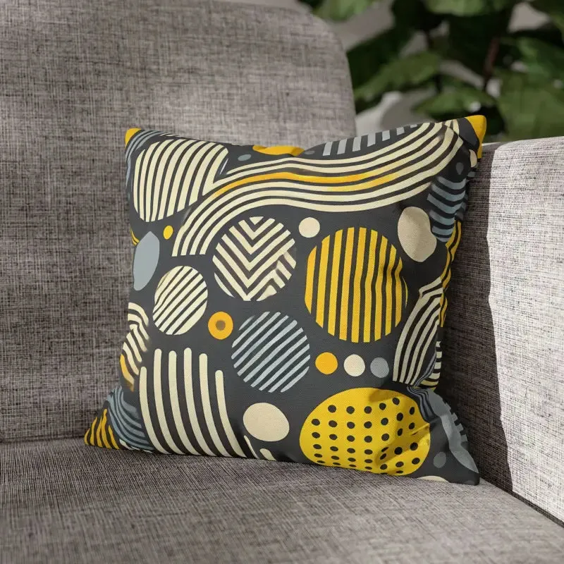 Modern Geometric Pillowcase Spun Polyester Home Decor