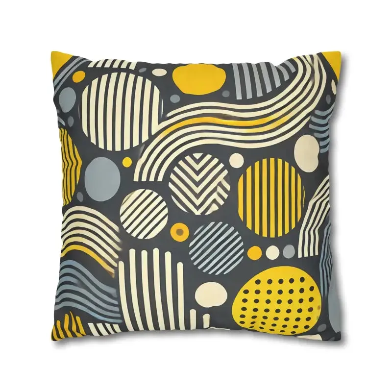 Modern Geometric Pillowcase Spun Polyester Home Decor