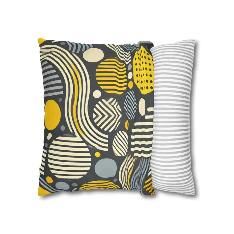 Modern Geometric Pillowcase Spun Polyester Home Decor