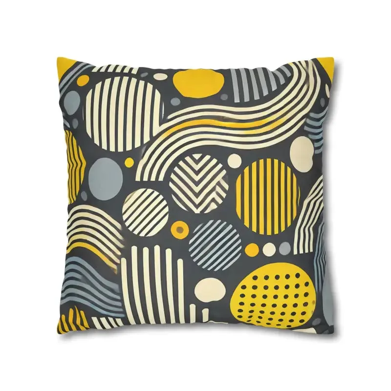 Modern Geometric Pillowcase Spun Polyester Home Decor