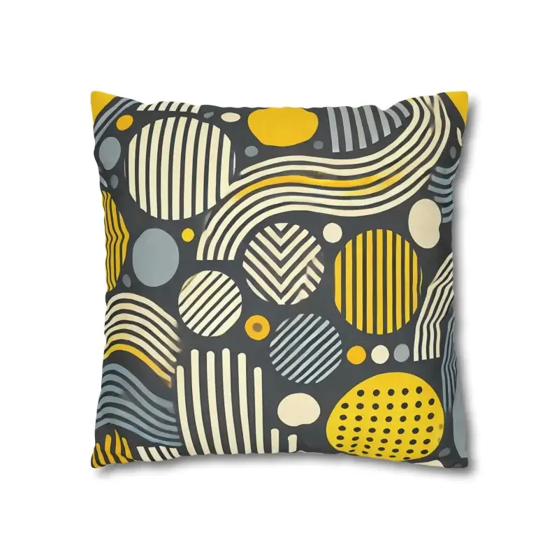 Modern Geometric Pillowcase Spun Polyester Home Decor