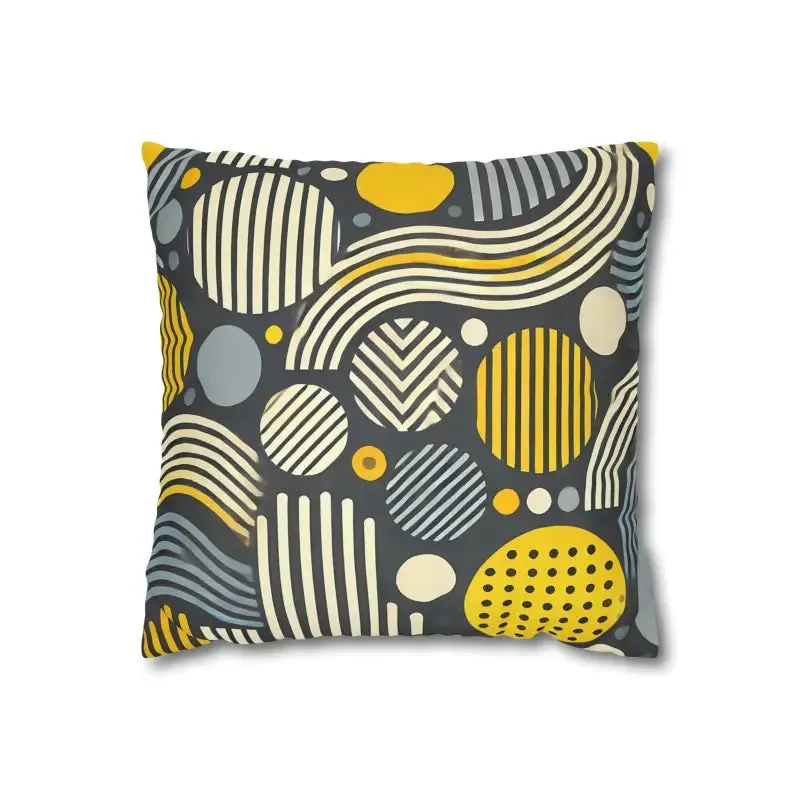 Modern Geometric Pillowcase Spun Polyester Home Decor