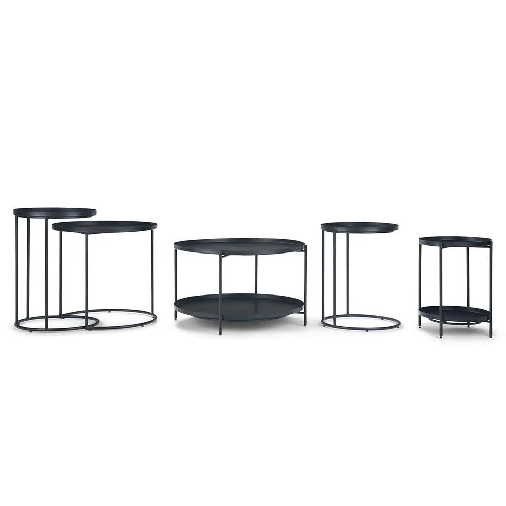 Monet Metal End Table