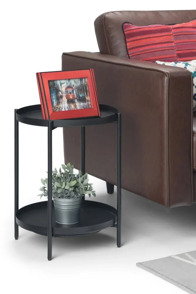 Monet Metal End Table