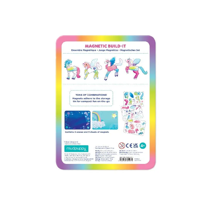 Mudpuppy Unicorn Magic Magnetic Build-it