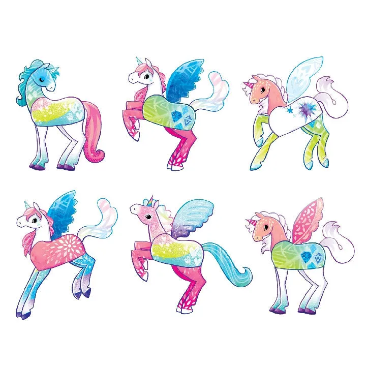 Mudpuppy Unicorn Magic Magnetic Build-it