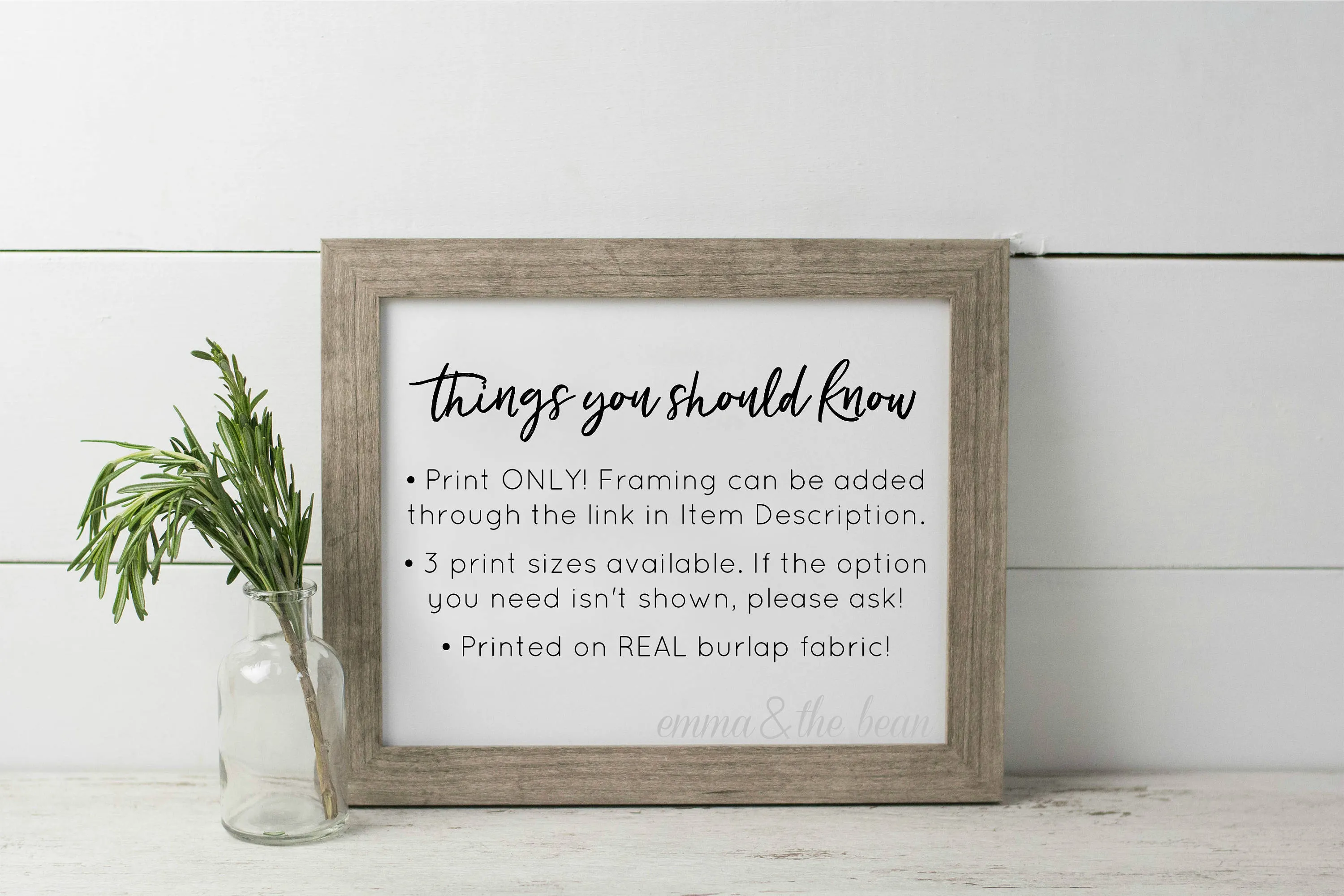 My Greatest Blessings Call Me Mom Burlap Print - Perfect for Mother's Day!