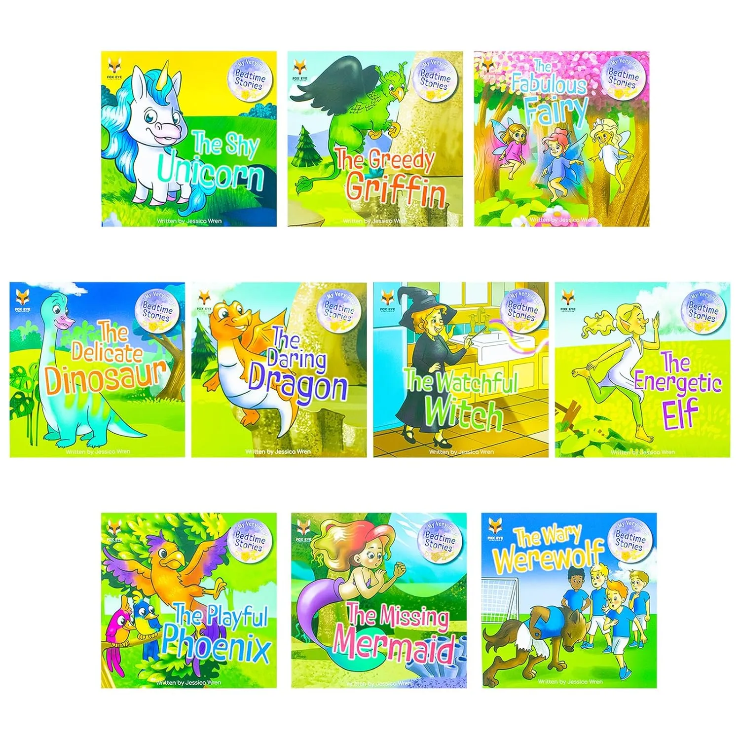 My Very First Bed Time Stories 10 Books Collection Set Age 0-5