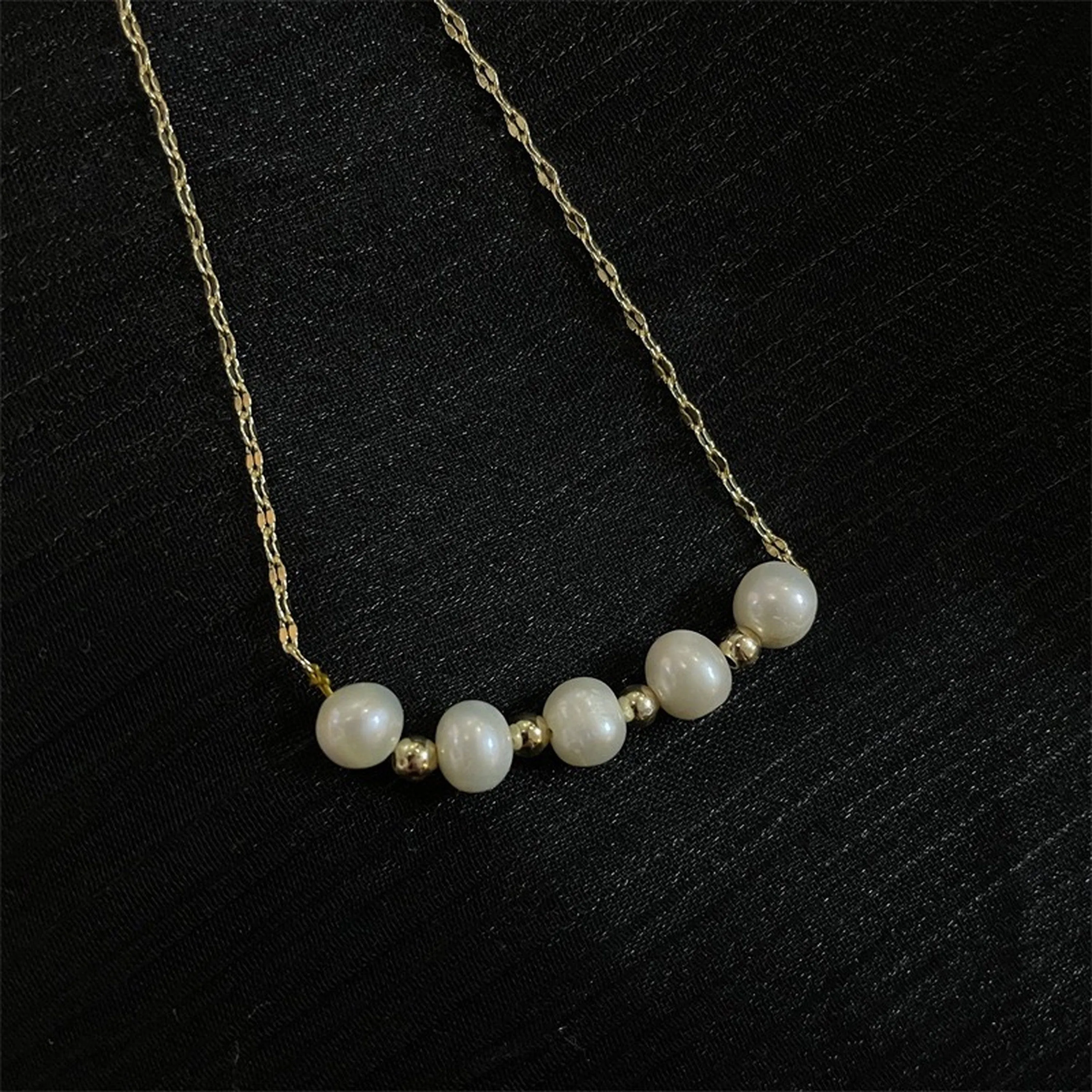 Natural Freshwater Pearl Layered Necklace