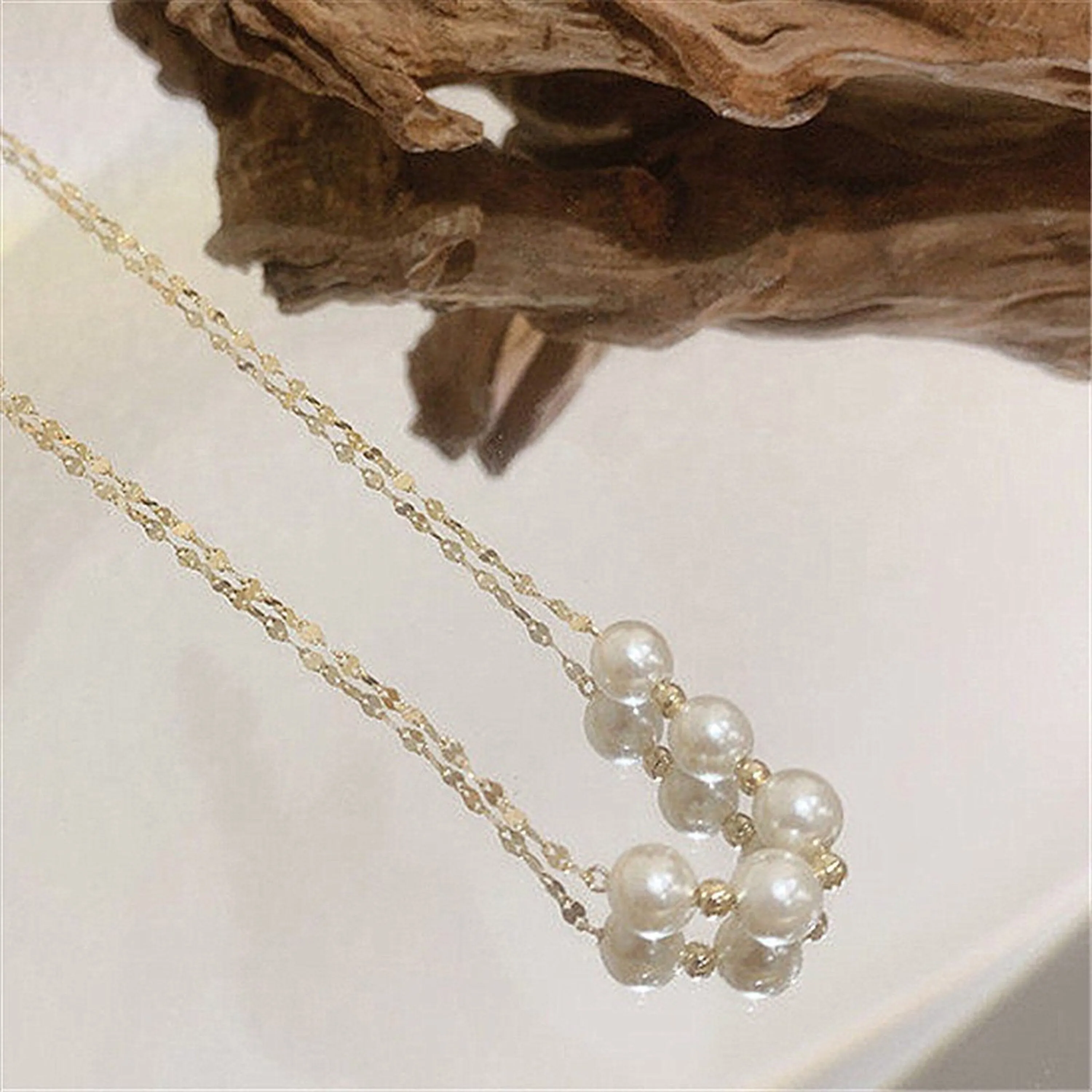 Natural Freshwater Pearl Layered Necklace