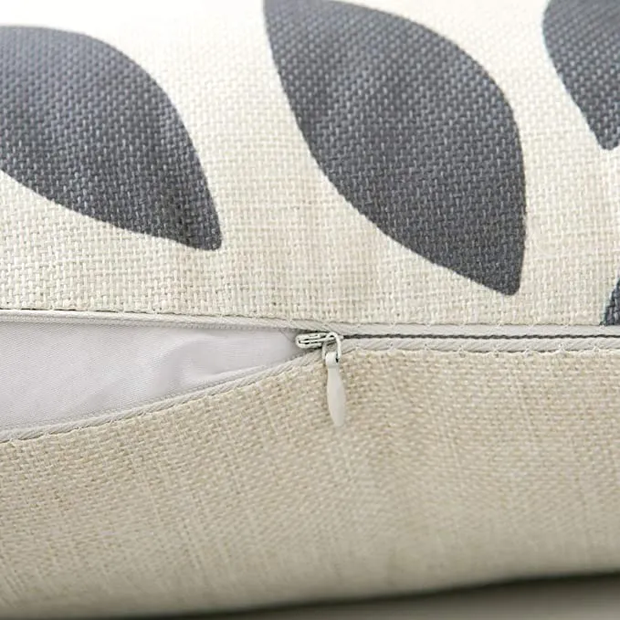 New Aopota Decorative Square Geometric Style Throw Pillow Covers, 18 x 18 Inch Set of 4 Covers Only, Pillows NOT included!