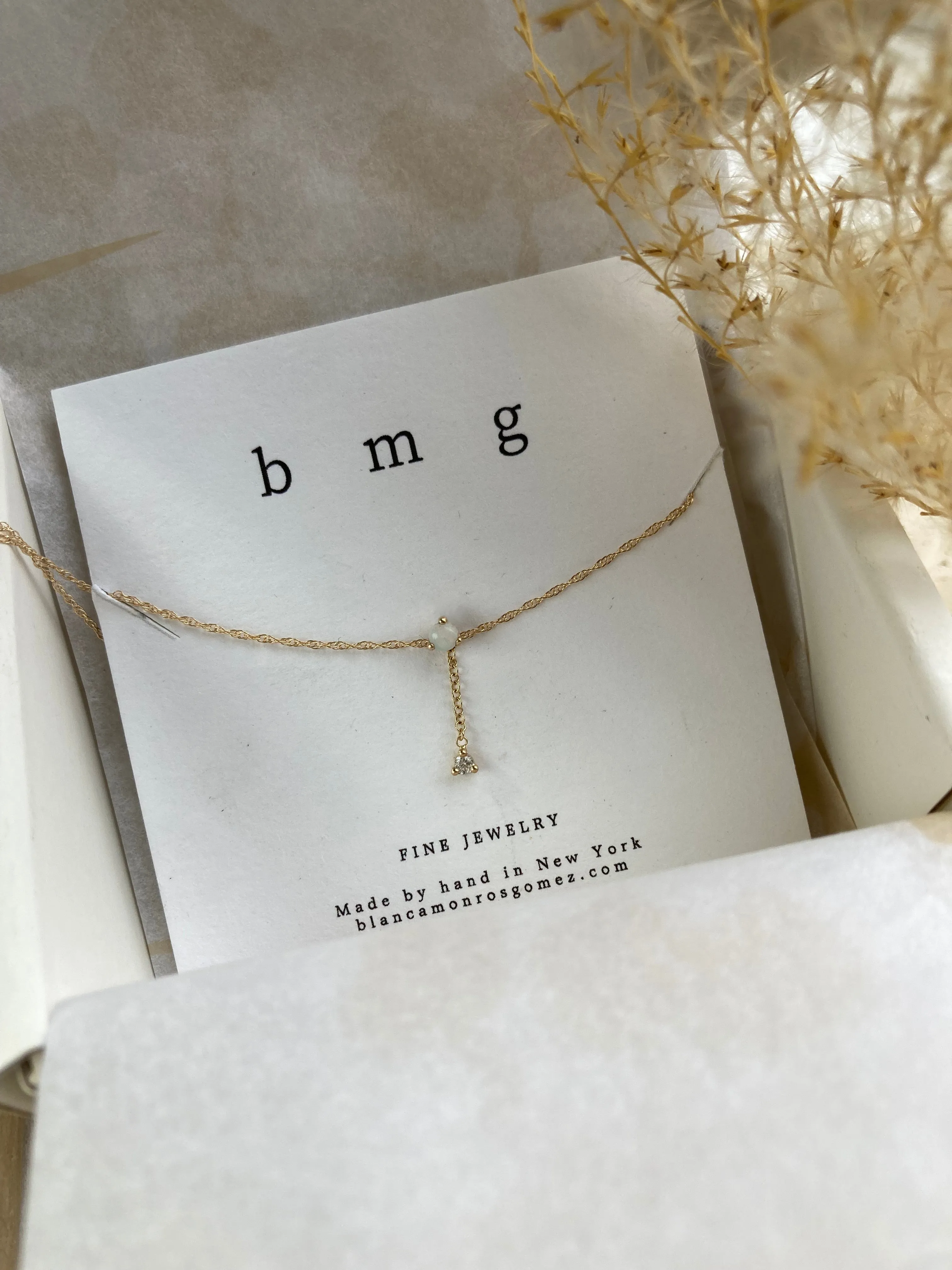 Nin diamond necklace