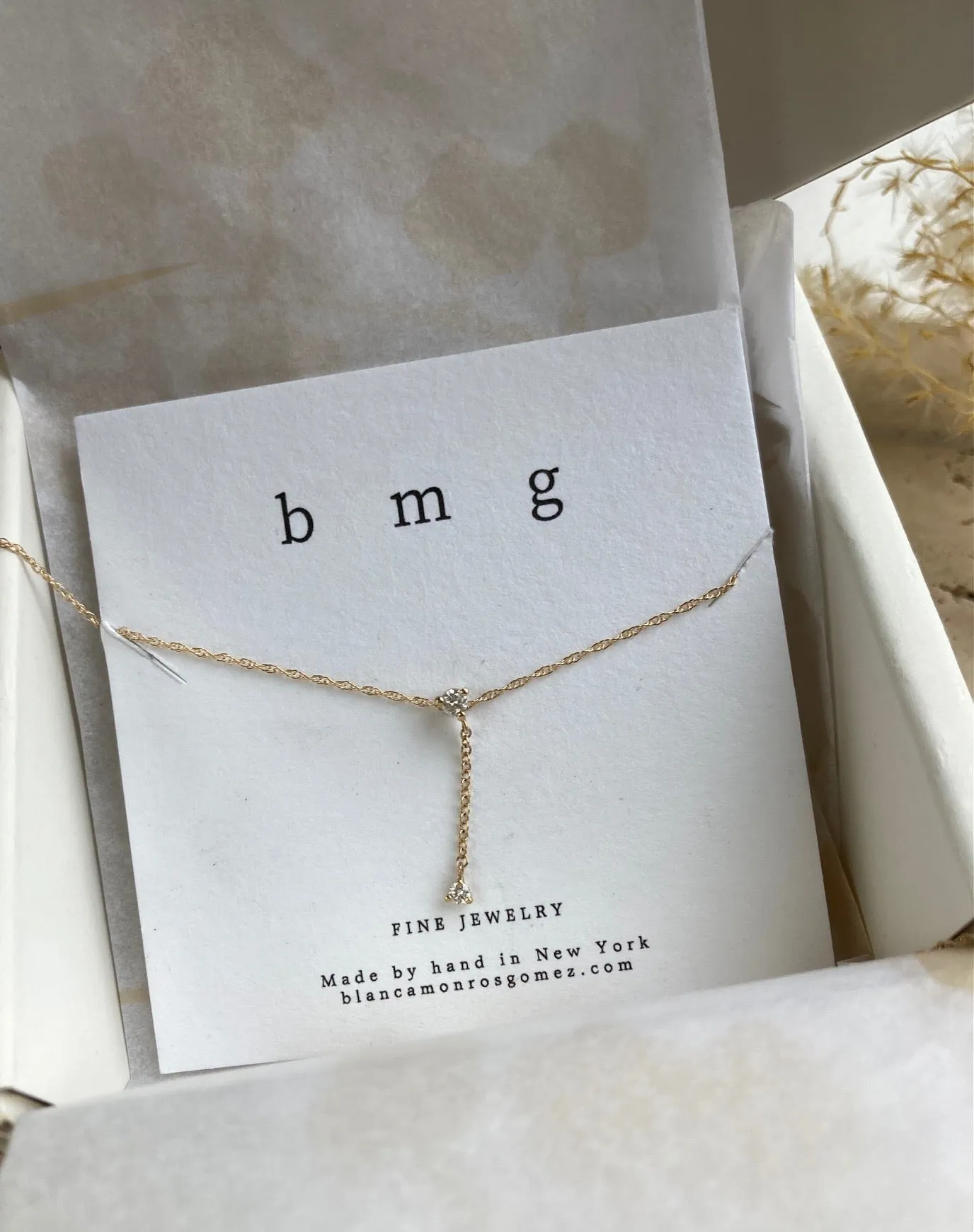 Nin diamond necklace