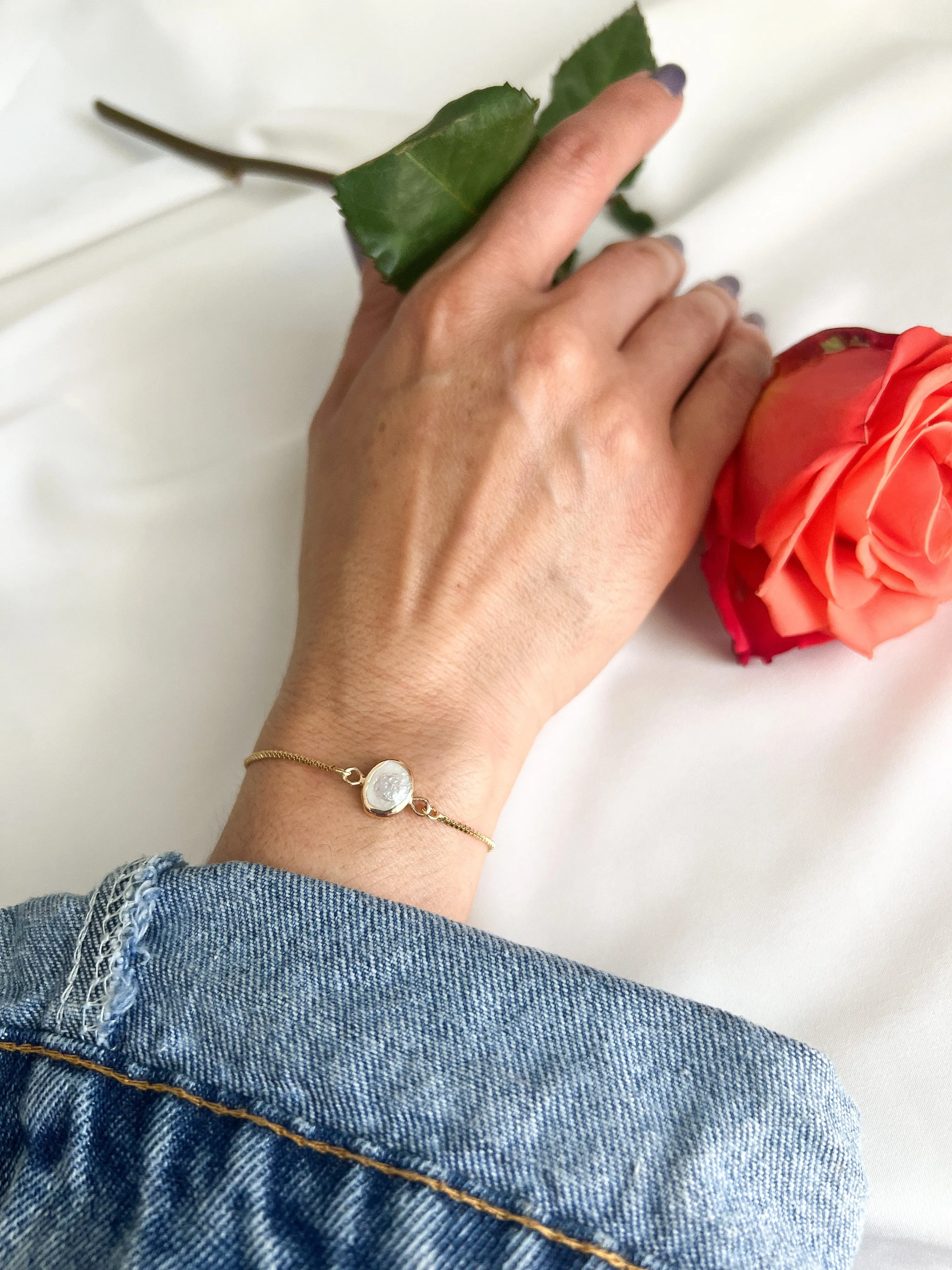 Ocean's Embrace | Fresh Water Pearl Braceelt