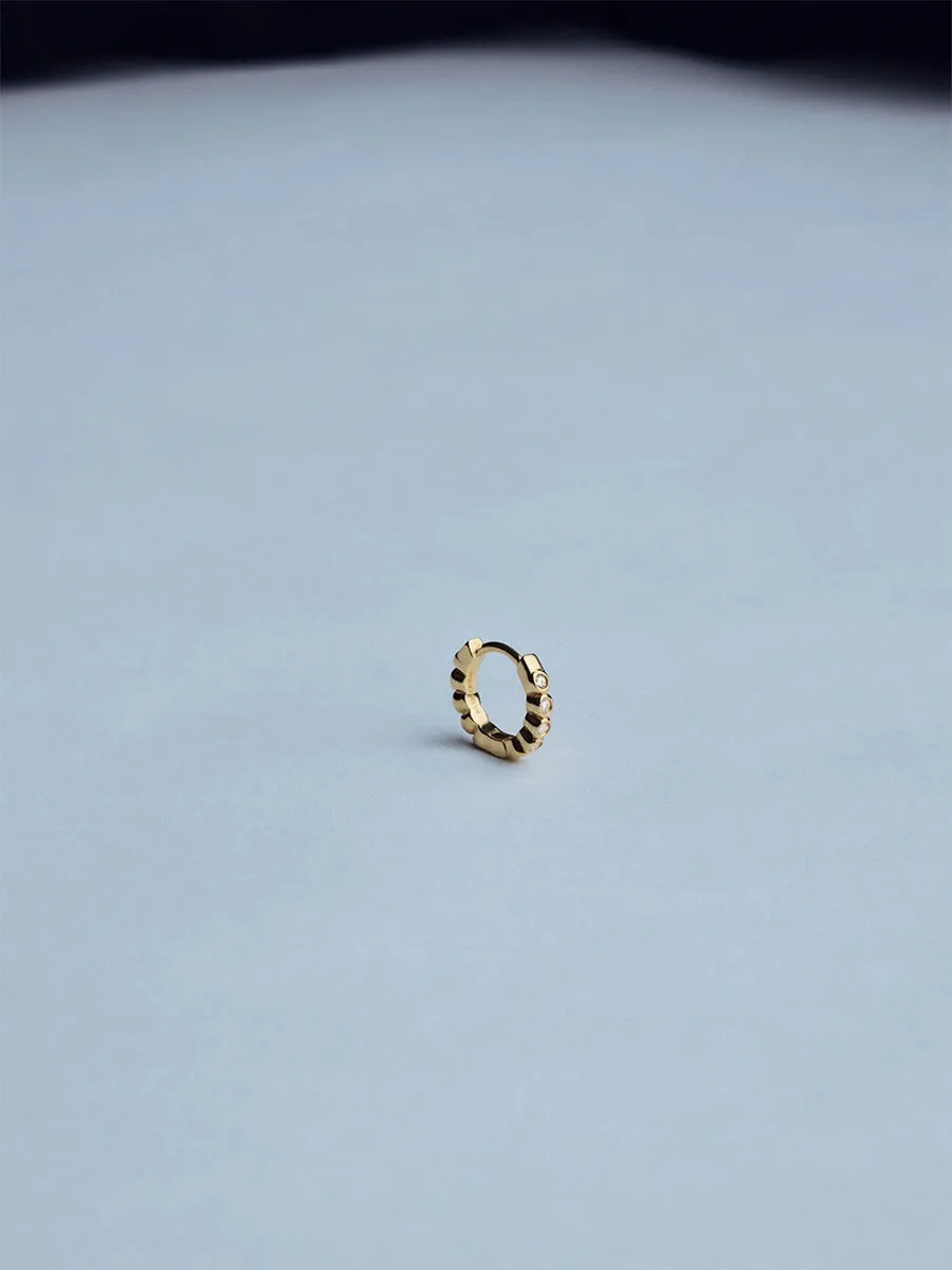 Oda Mini Hoops - Gold
