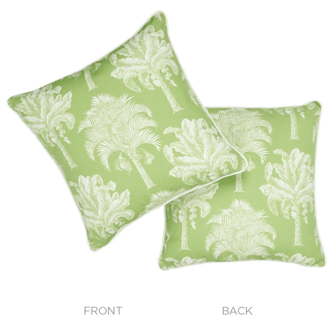 Palms Spring Green Pillow