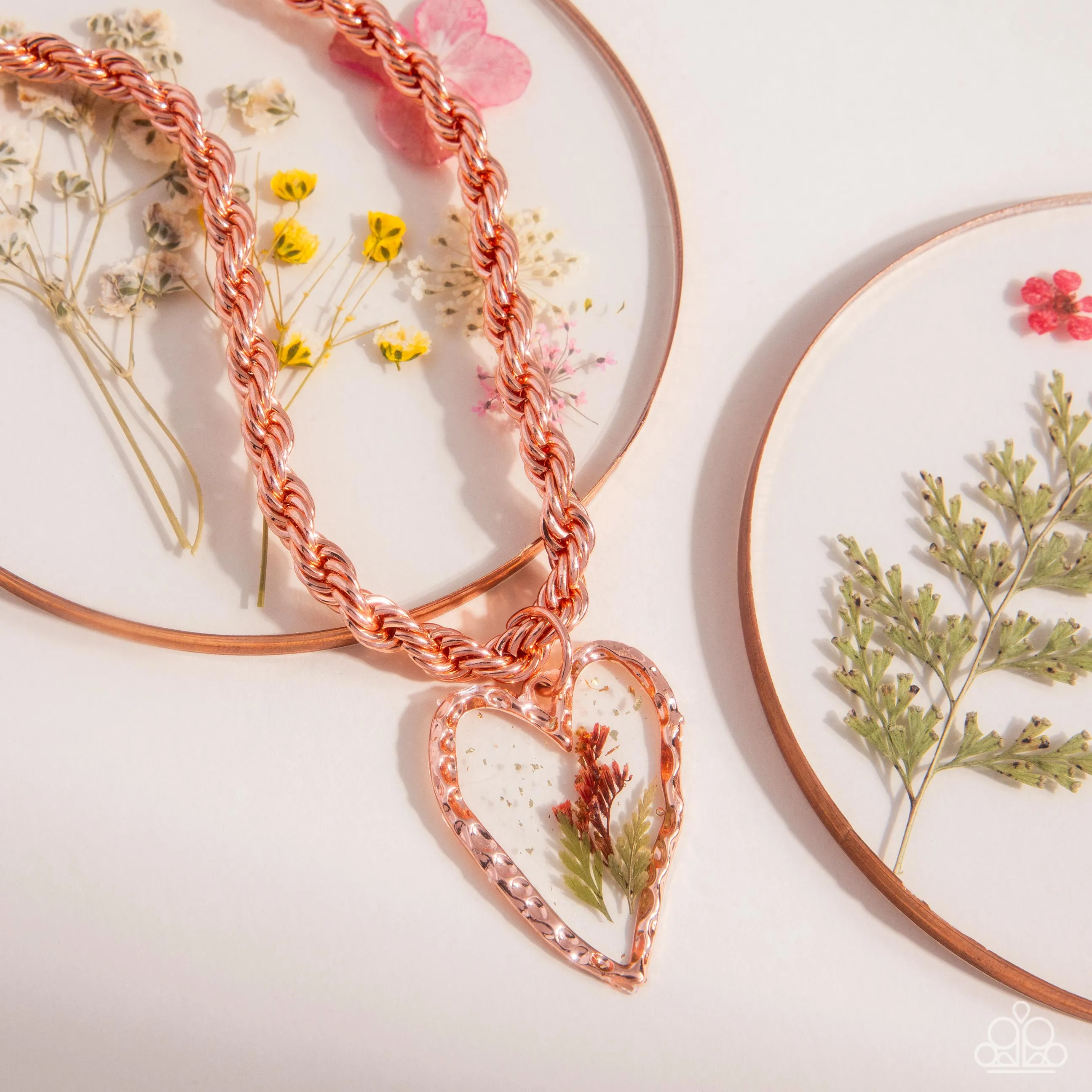 Paparazzi Coming Around - Copper Necklace