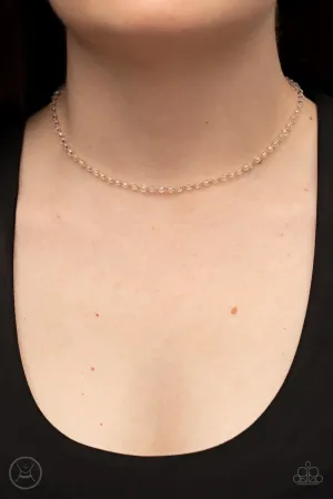 Paparazzi Mini MVP - Gold Choker Necklace