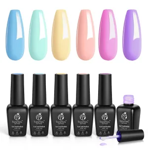 Pastel Unicorn | 6 Colors Gel Polish Set