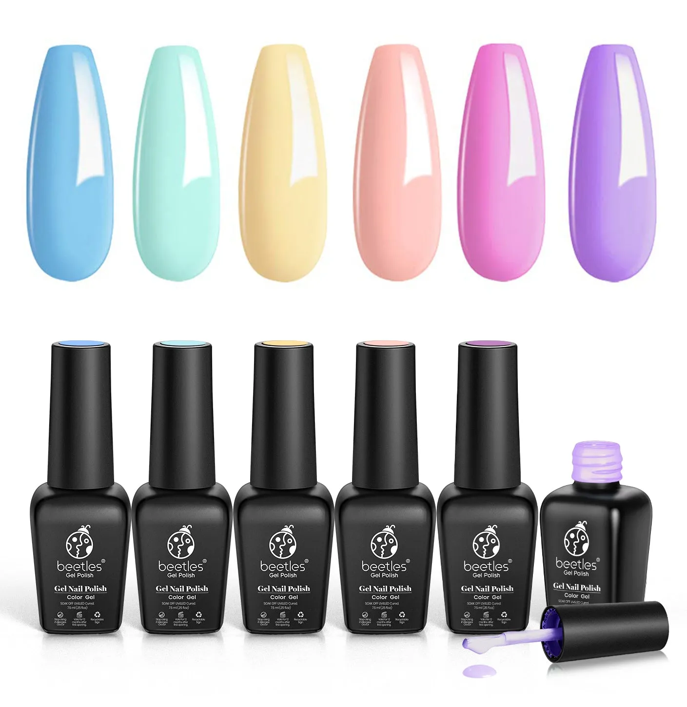 Pastel Unicorn | 6 Colors Gel Polish Set