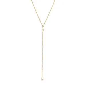 Pearl drop Lariat