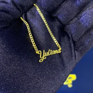 Personalized Mini Cursive Name Pendant