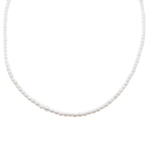 Petite Seed Pearl Necklace