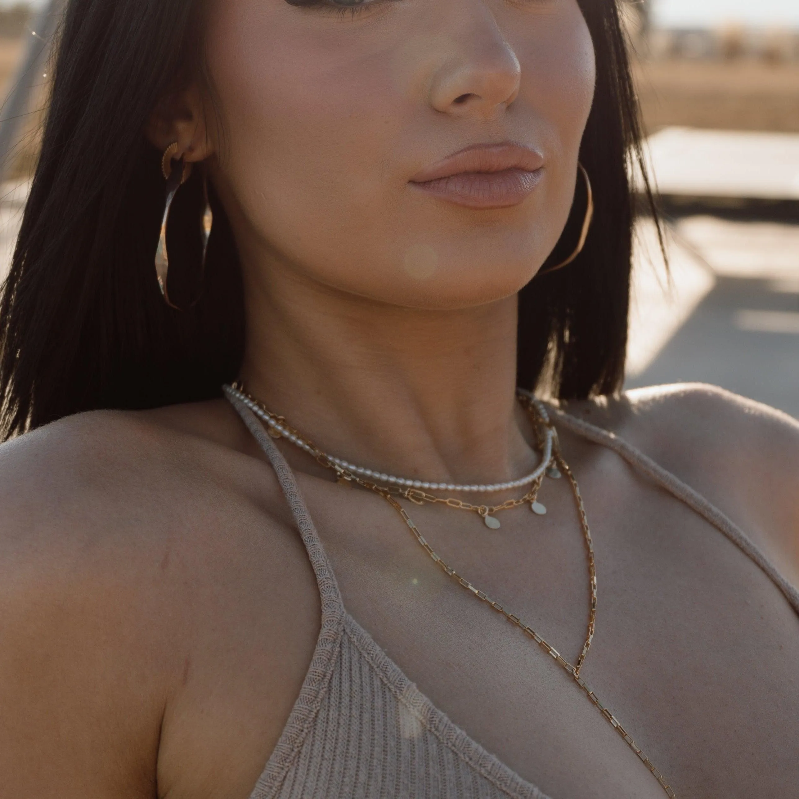 Petite Seed Pearl Necklace