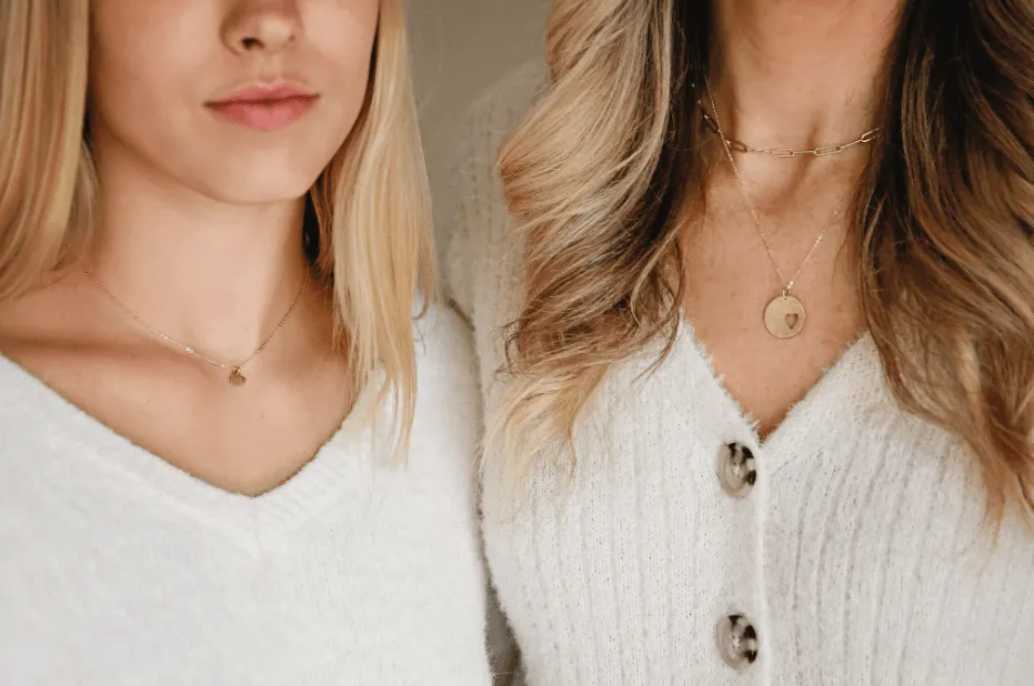 Piece of my Heart Mama Necklace