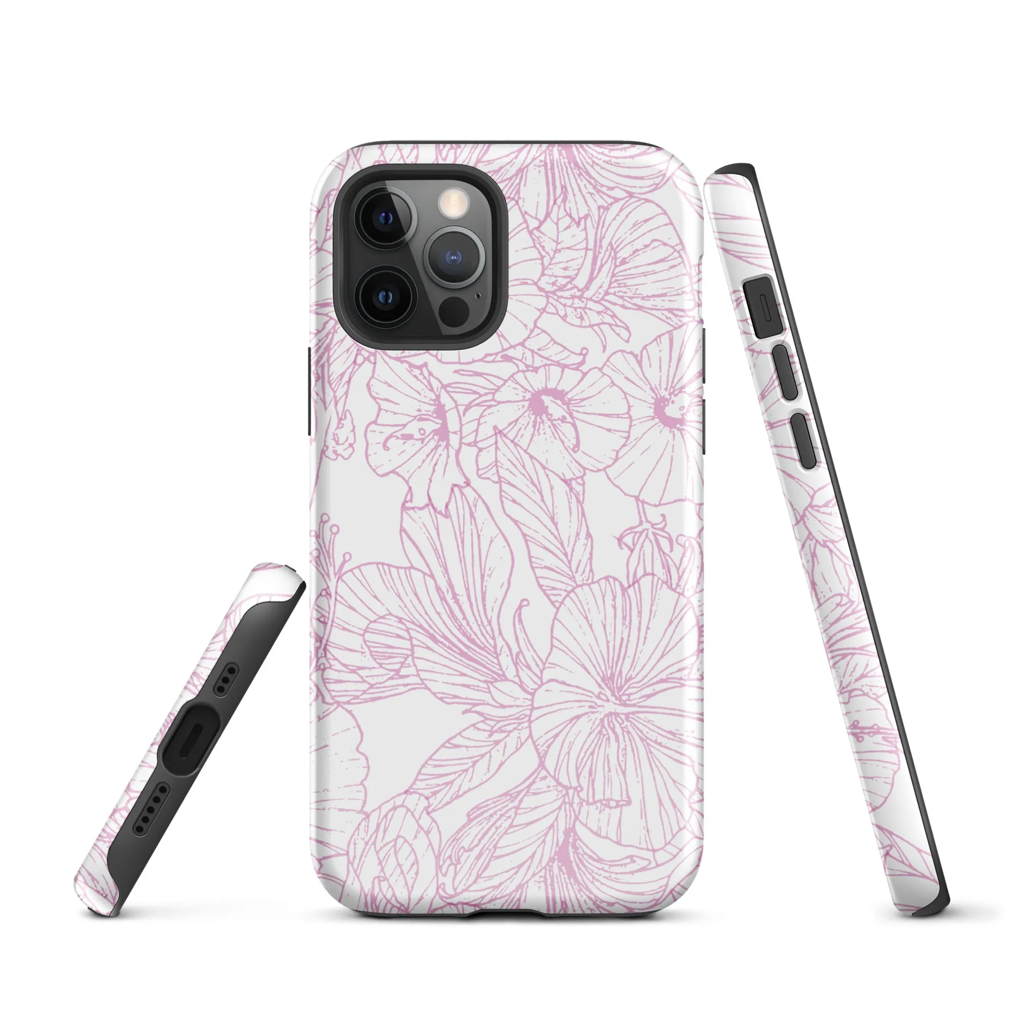 Pink Hibiscus Tough Case for iPhone®