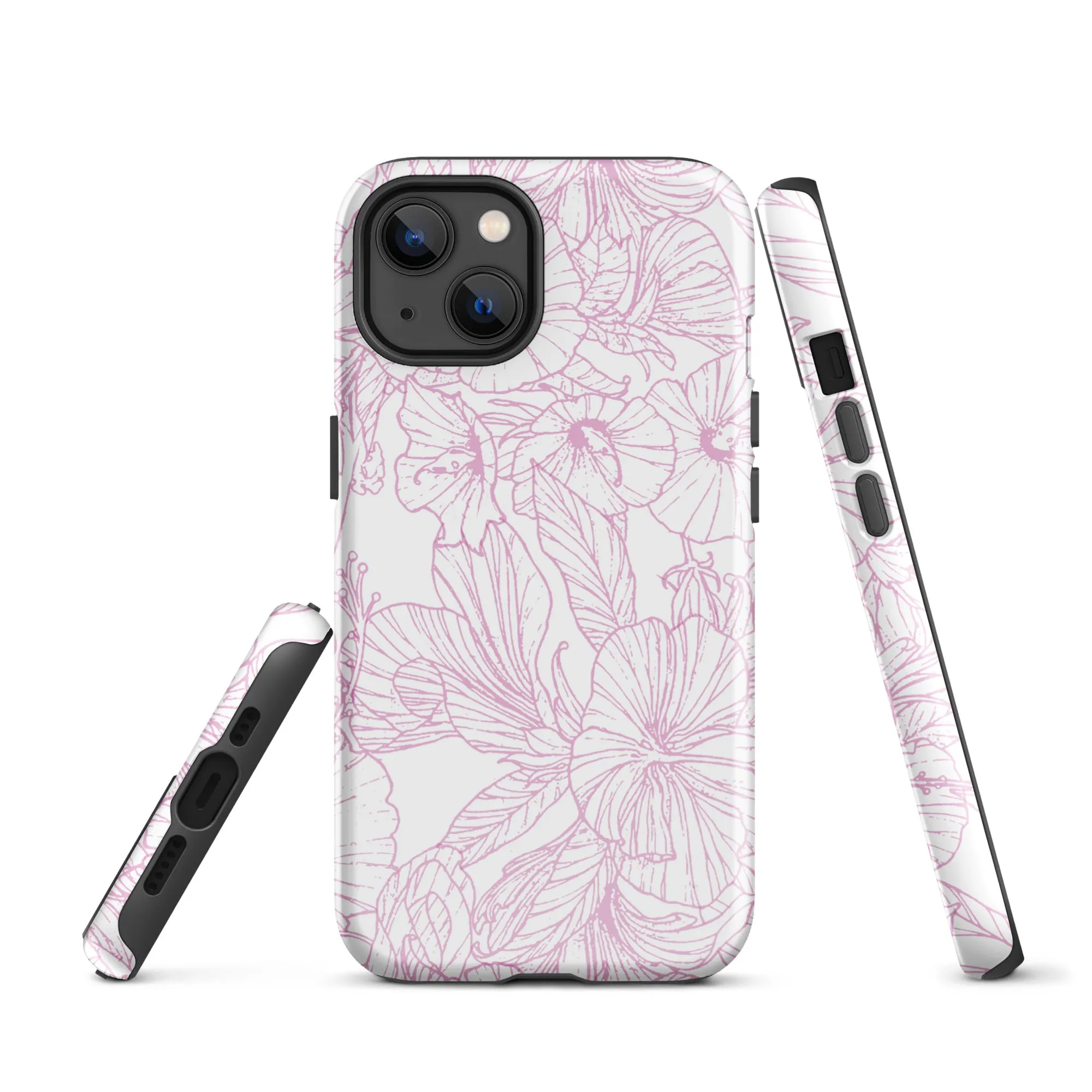 Pink Hibiscus Tough Case for iPhone®