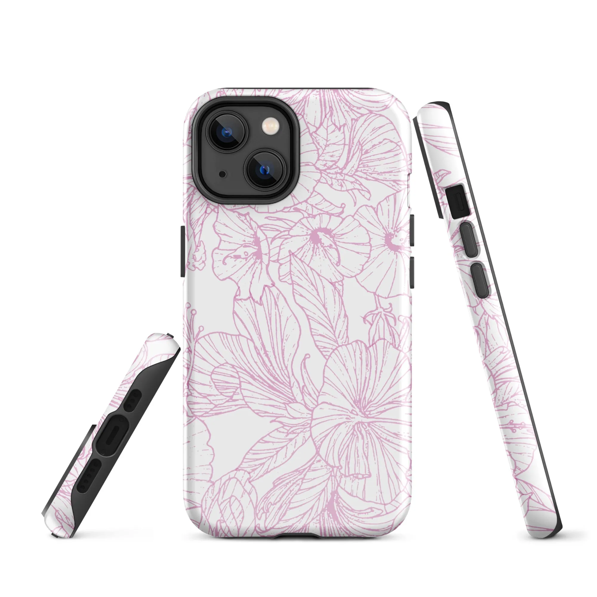 Pink Hibiscus Tough Case for iPhone®
