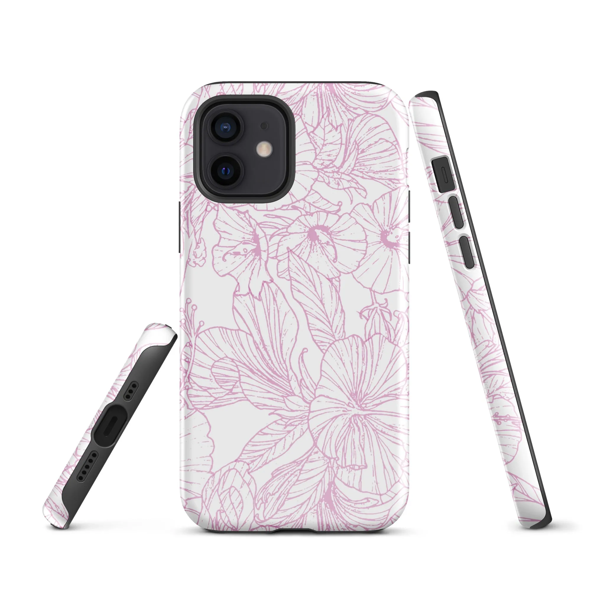 Pink Hibiscus Tough Case for iPhone®