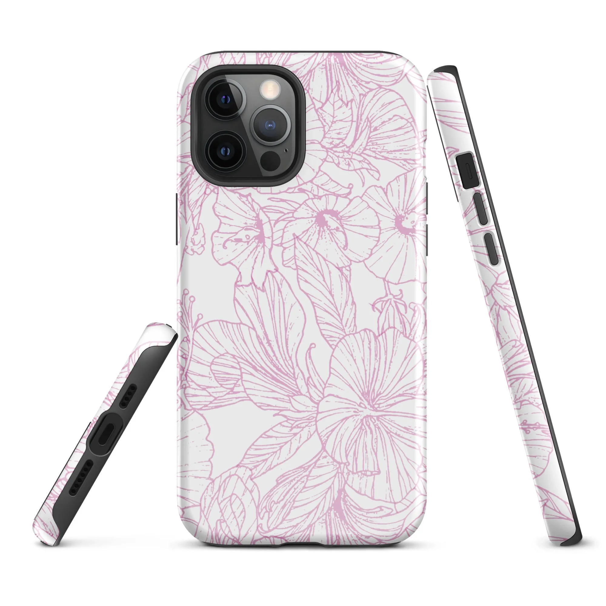 Pink Hibiscus Tough Case for iPhone®