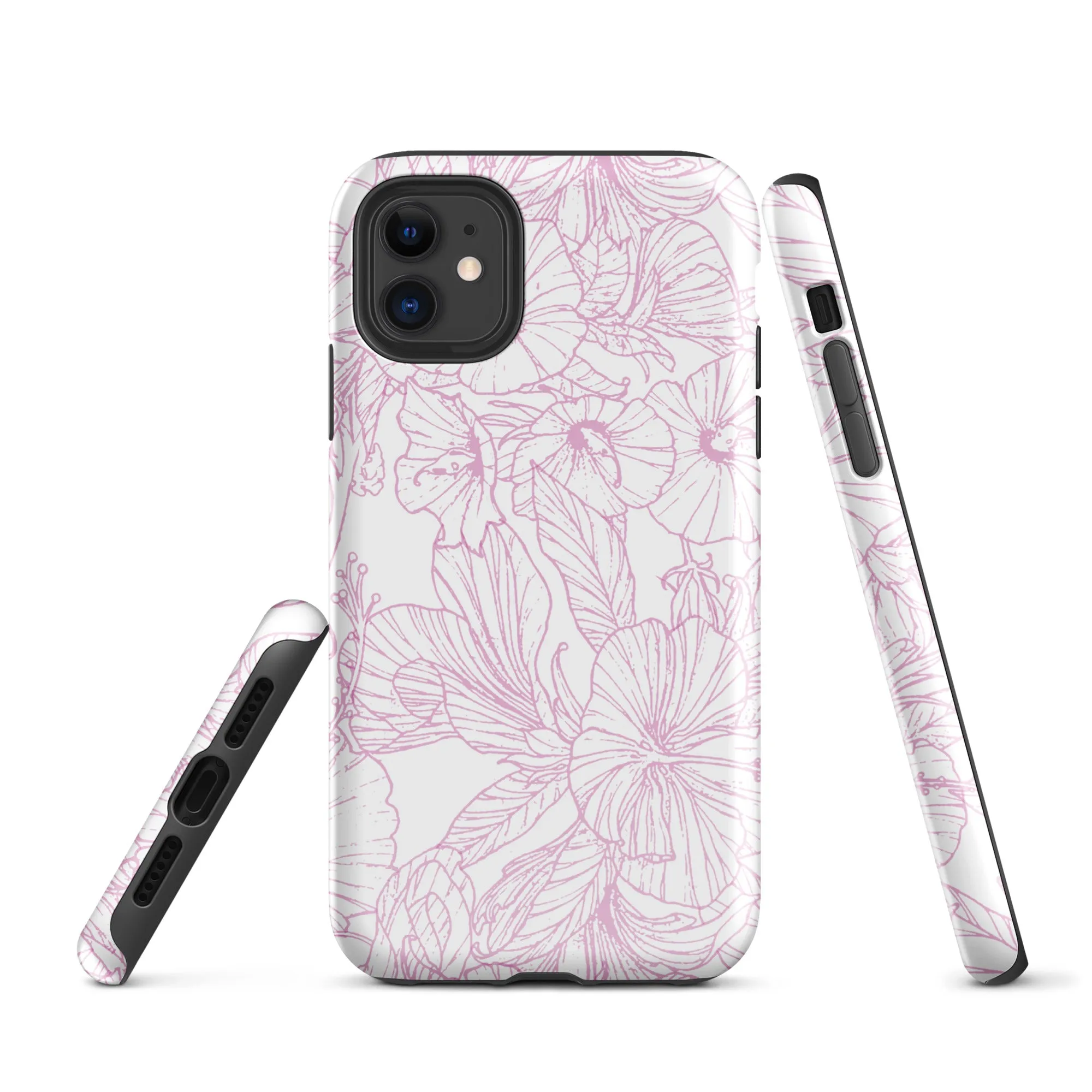 Pink Hibiscus Tough Case for iPhone®
