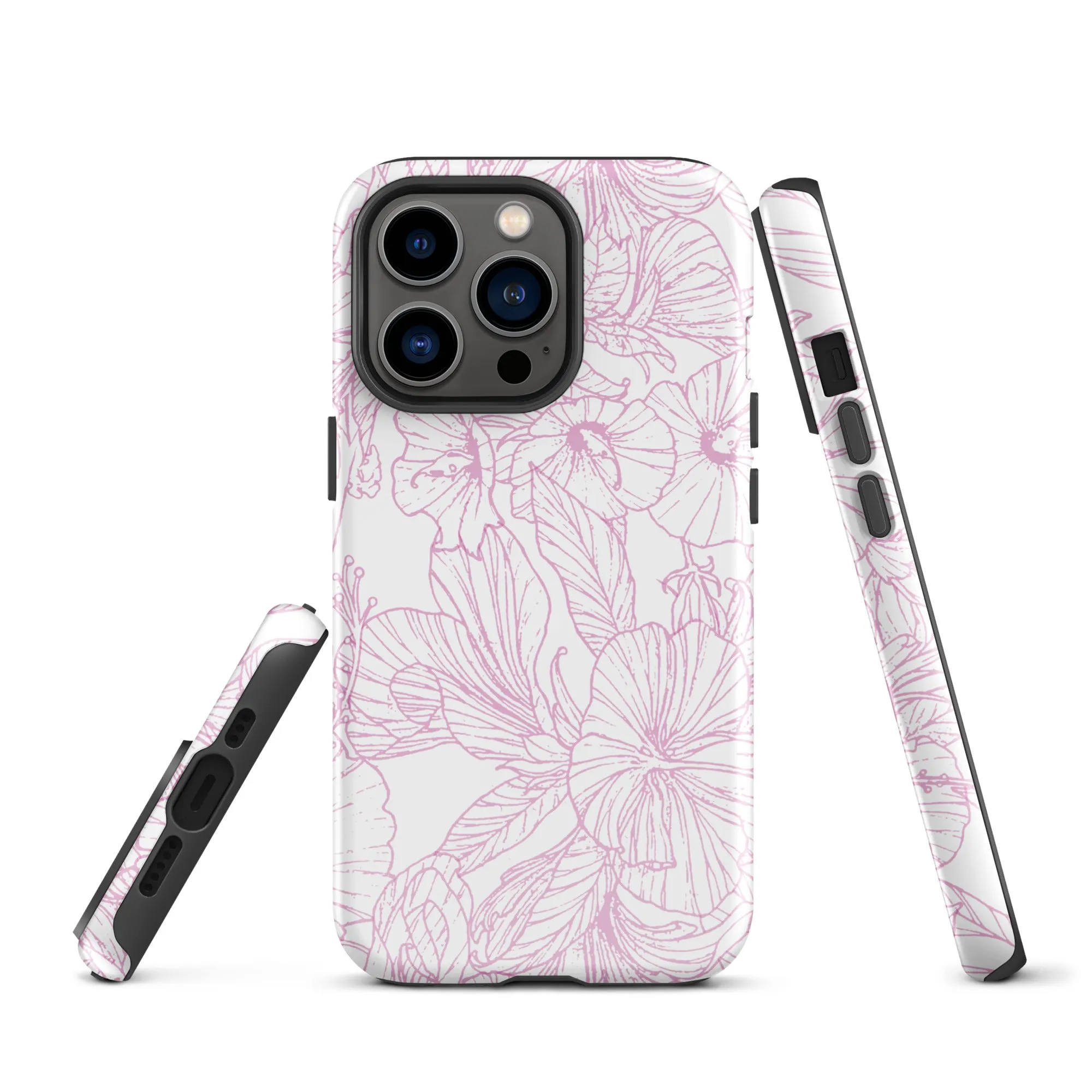 Pink Hibiscus Tough Case for iPhone®