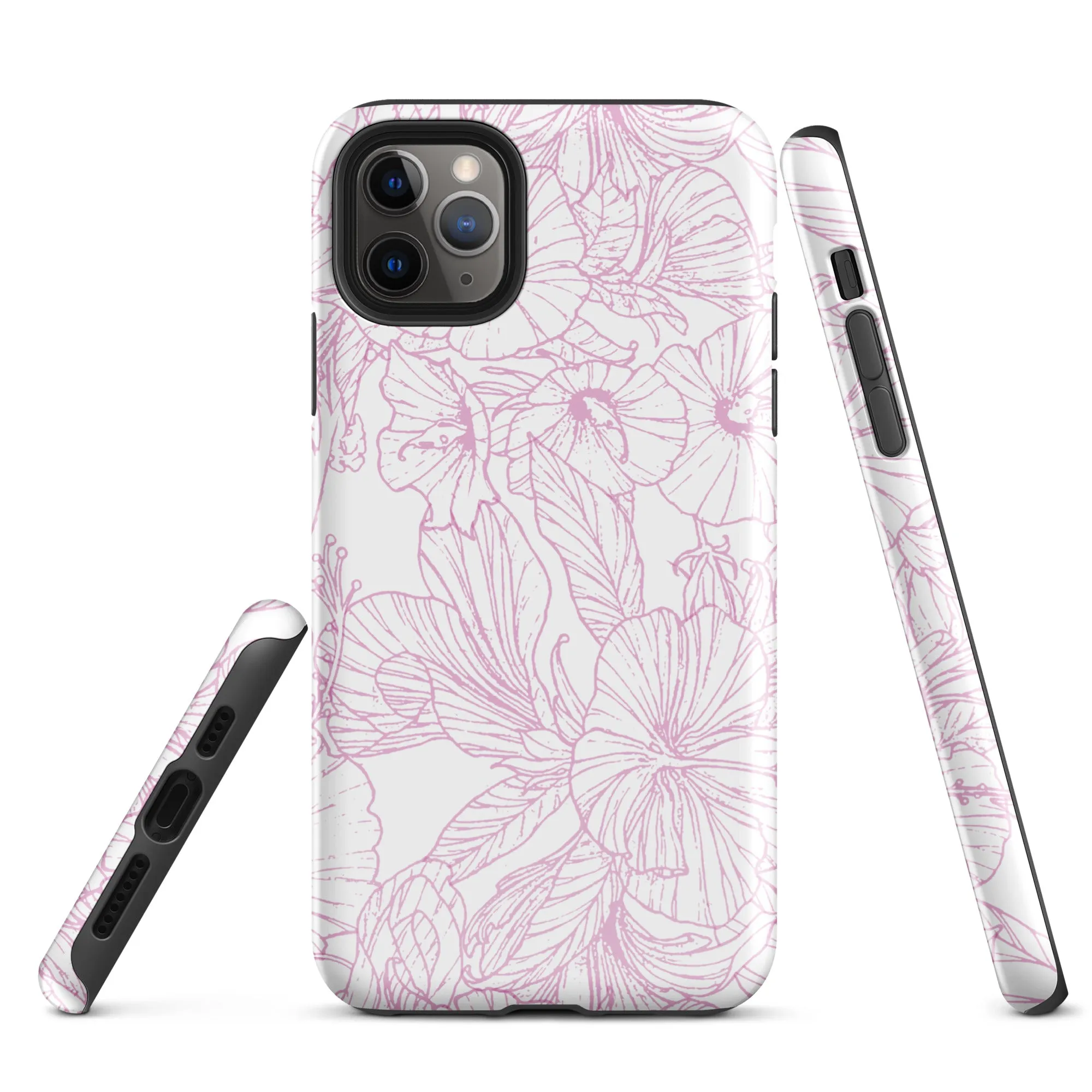 Pink Hibiscus Tough Case for iPhone®