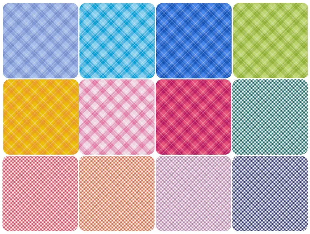 Playful Plaid Fat Quarter Bundle