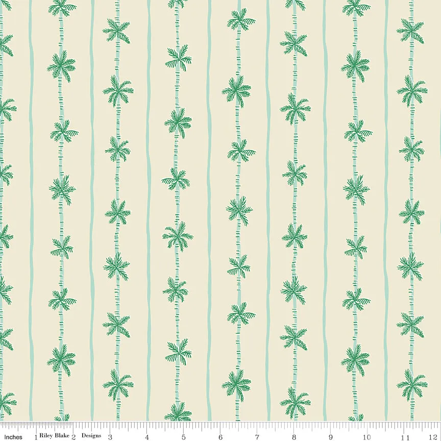 *PRE-ORDER* Forever Neverland, Palm Stripe in Sand Dollar