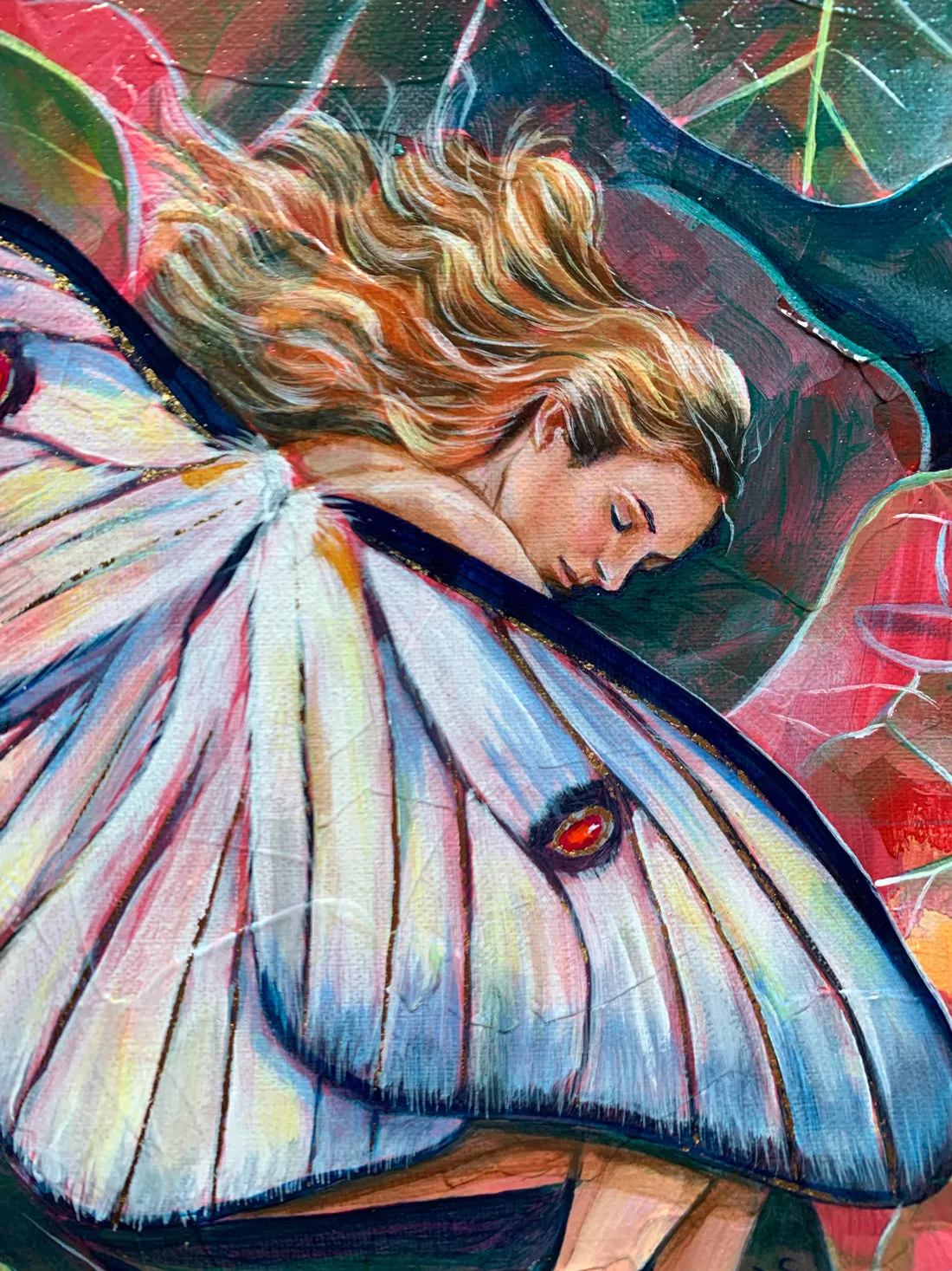"Ceranchia Apollina" Fairy Painting 8x10