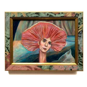"Mushroom Spirit" Painting 5x7