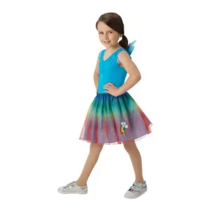 Rainbow Dash Mlp Tutu & Wing Set Size M