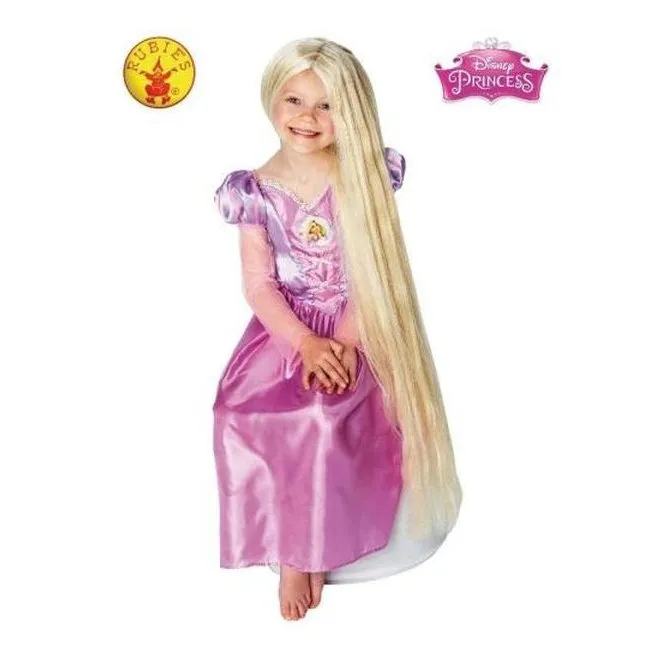 Rapunzel Glow In The Dark Wig Child