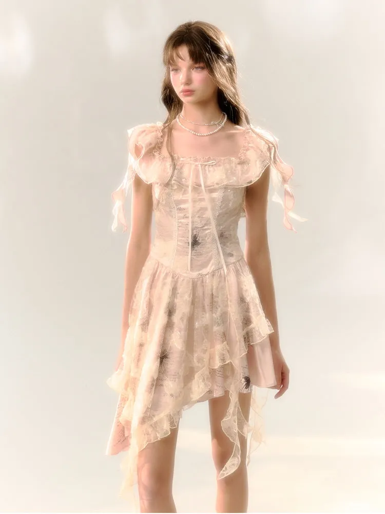 Romantic Lace Off-Shoulder Dress