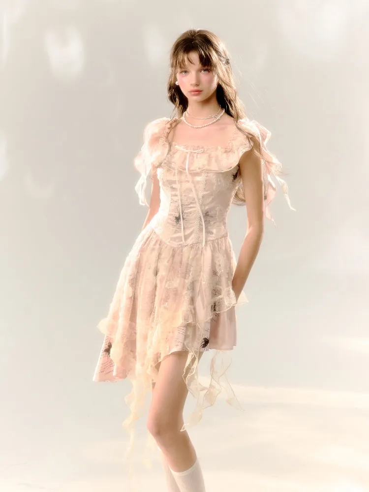 Romantic Lace Off-Shoulder Dress